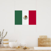 メキシコの旗 ポスター (キッチン)