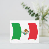 メキシコの旗 ポストカード (スタンド正面)