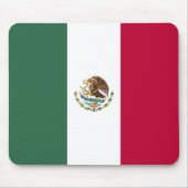 メキシコの旗 マウスパッド (正面)