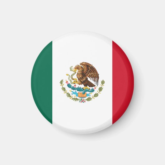 メキシコの旗 マグネット (正面)