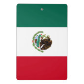メキシコの旗 ミニクリップボード (裏面)
