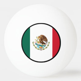 メキシコの旗 卓球ボール