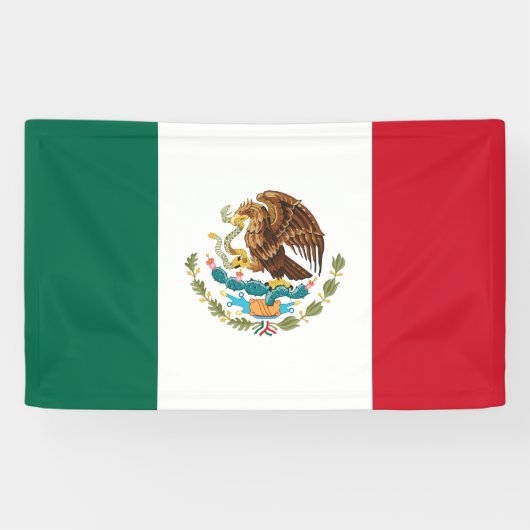 メキシコの旗 横断幕 (横)
