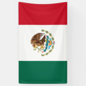 メキシコの旗 横断幕 (縦)