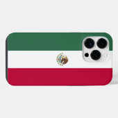 メキシコの旗 iPhoneケース (裏面横)