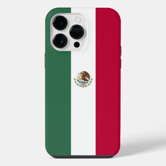メキシコの旗 iPhoneケース (裏面)