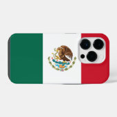 メキシコの旗 iPhoneケース (裏面横)