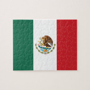 メキシコの明白な旗 ジグソーパズル