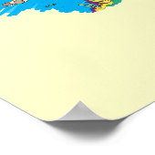 メキシコの有名な都市カンクン ポスター (角)