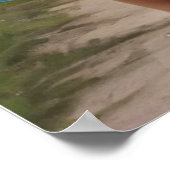 メキシコの服を着た伝統的母子 ポスター (角)