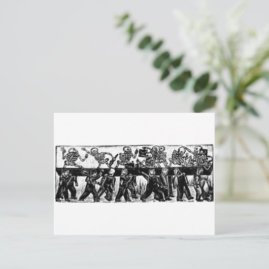 メキシコの死の日。1936年頃。 ポストカード (スタンド正面)