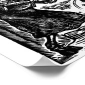 メキシコの死の日。1947年頃。 ポスター (角)