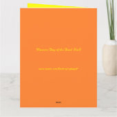 メキシコの死んだスカルカスタムカード カード (裏面)