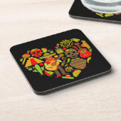 メキシコの死んだメキシコの日 コースター (左側)