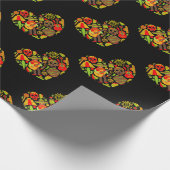 メキシコの死んだメキシコの日 ラッピングペーパー (角)