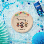 メキシコの死んだ赤ちゃんシャワーの日フィエスタ ペーパープレート (パーティー)