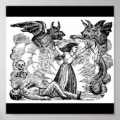 メキシコの死者の日は1800年代を表す ポスター (正面)