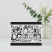 メキシコの死者の日、1900年代初め頃 ポストカード (スタンド正面)