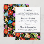 メキシコの民俗芸術の結婚式 エンクロージャーカード (正面/裏面)