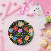 メキシコの民俗芸術の結婚式 ペーパープレート (パーティー)