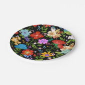 メキシコの民俗芸術の結婚式 ペーパープレート (アングル)