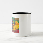 メキシコの民族バレエダンサー ツートーンマグカップ (中央)