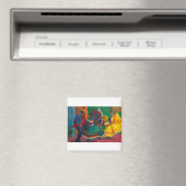 メキシコの民族バレエダンサー マグネット (インサイチュ (食洗機))