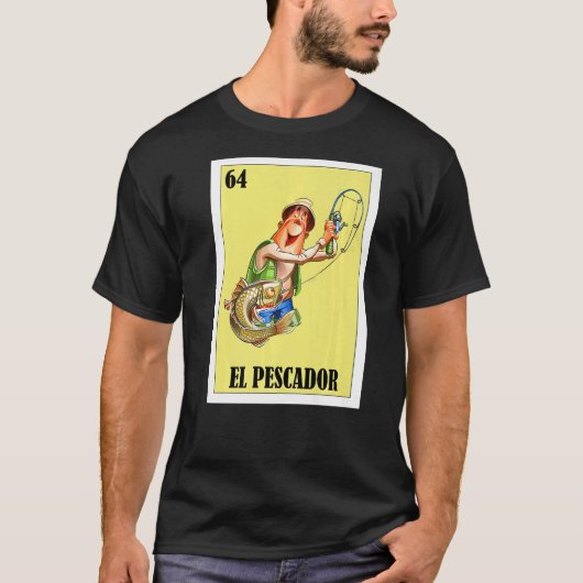 メキシコの漁師エル・ペスカドール Tシャツ (正面)