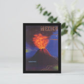 メキシコの火山のポストカード ポストカード (スタンド正面)