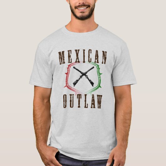 メキシコの無法者 Tシャツ (正面)