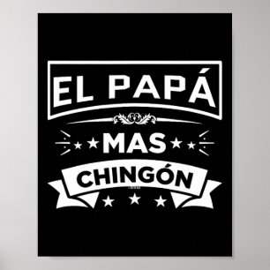 メキシコの父親のエルおもしろいパマスペインのスチョンゴン ポスター
