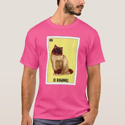 メキシコの猫の飼い主エル・ラグドール2 Tシャツ (正面)
