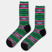 メキシコの猿模様 ソックス (左)