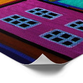 メキシコの町のポスター ポスター (角)