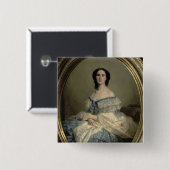 メキシコの皇后シャーロット 缶バッジ (正面&裏面)