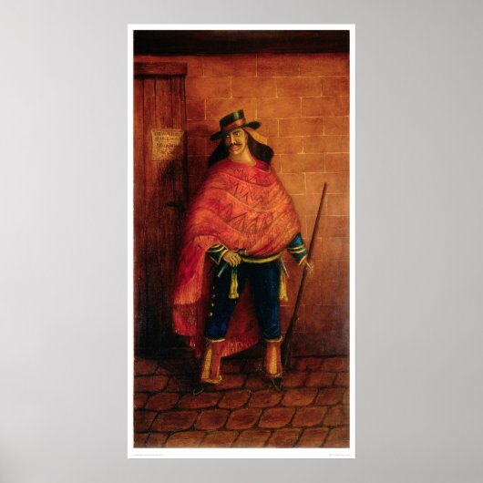 メキシコの盗賊ヨアキン村江田(0076A) ポスター (正面)