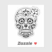 メキシコの砂糖スカルの日 シール (シート)