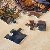 メキシコの秋のパズル ジグソーパズル (側面)