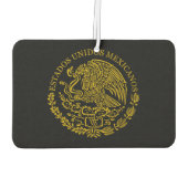 メキシコの紋章 カーエアーフレッシュナー (裏面)