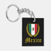メキシコの紋章 キーホルダー (正面左)