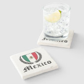 メキシコの紋章 ストーンコースター (横)