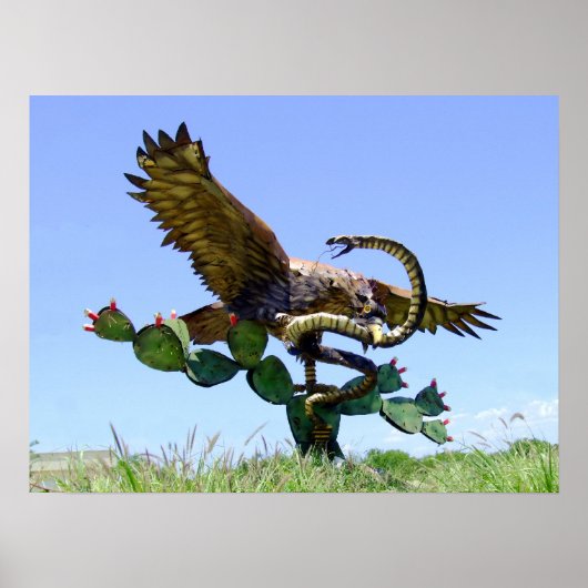 メキシコの紋章 ポスター (正面)