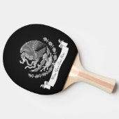 メキシコの紋章 卓球ラケット (横)