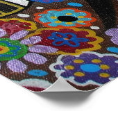 メキシコの絵画町 ポスター (角)