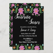 メキシコの緑のフローラ招待状 招待状 (正面/裏面)