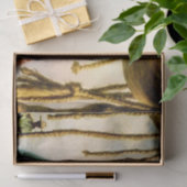 メキシコの美しいカレンダーガールオン魚釣りボート 薄葉紙 (ギフト)