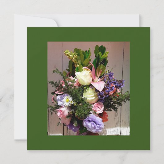 メキシコの花束 カード (正面)