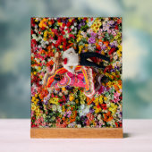 メキシコの花開く アクリルサイン (ニュートラル)