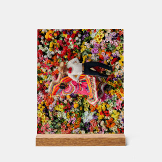 メキシコの花開く アクリルサイン
