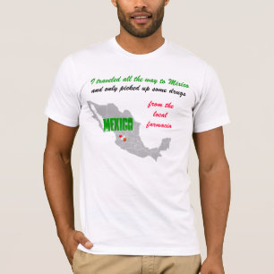 メキシコの薬学のTシャツ Tシャツ